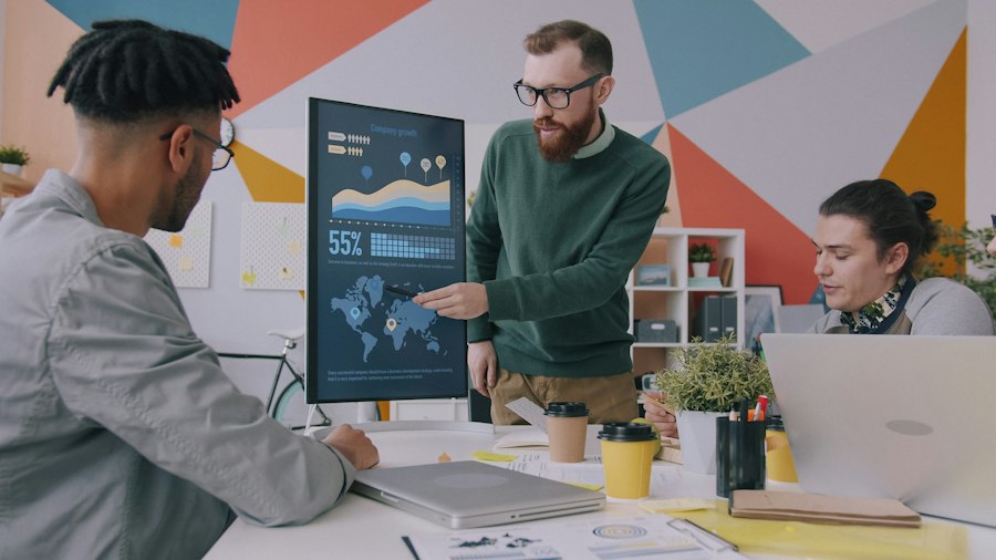 Photo AI-driven analytics career paths